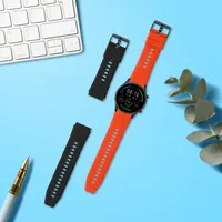kwmobile 2x Sportarmband kompatibel mit Xiaomi Mi Watch Color Sport / S1 Active Armband - Fitnesstracker Band Set aus TPU Silikon