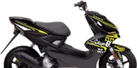 Zestaw żółtych naklejek graficznych Stage6 do Yamaha Aerox do 2013 r