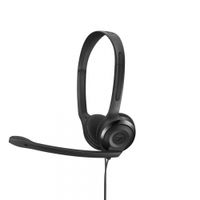 Sennheiser PC 5 Chat Kabelgebundene Kopfhörer für PCs Schwarz