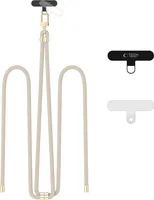 Tech-Protect C7S Rope Crossbody Strap Taupe/Gold