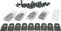 Husqvarna Automower Ersatz-Messer-Klingen, extra dick 0,6mm, Carbon, für Mähroboter 45er Set