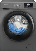 Bomann® Waschtrockner | Waschen und Trocknen in einem Durchgang | 8kg Waschen / 5kg Trocknen | Dampffunktion | 1400 U/Min. | WAT 7186 titan
