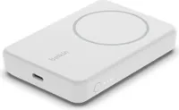 Belkin magnet./drahtl. Powerbank 5.000mAh weiß.mit Fuß BPD004btWT