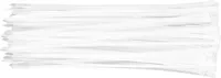 NEO TOOLS Opaski zaciskowe 3.6 x 300 mm, 100 szt., białe