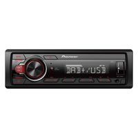 PIONEER MVH-130DAB USB MP3 DAB+ Autoradio rote Tasten Beleuchtung Digitalradio