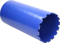 ECD Germany Diamantový jádrový vrták pro jádrovou vrtačku - 1 1/4" - Ø 200 mm - 450 mm - ze slitiny kovů - suchý za mokra