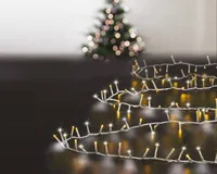 Deltaco Smart LED Weihnachtsbaum-Lichterkette