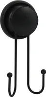 MSV Meega Saugnapf BLACK  2ER HAKEN