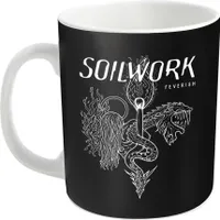 Soilwork - Hrnček na kávu "Feverish" PH555 (jedna veľkosť) (biela/čierna)