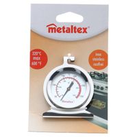 Metaltex Backofenthermometer Edelstahl Thermometer bis 320° C