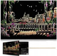 NORIMPEX Hüllkurvenkratzer Venedig 40,5 x 28,5 cm 1006231 (5324b)