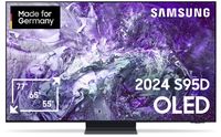 Samsung OLED 4K S95D OLED-TV 139.7cm 55 Zoll EEK G (A - G) CI+, DVB-T2 HD, WLAN, UHD, Smart TV Schwarz