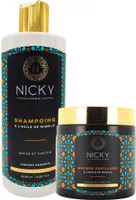Set aus Shampoo und Maske mit Schwarzkümmelöl