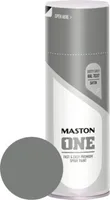 Maston ONE - Sprühfarbe - Seidenglanz - Staubgrau (RAL 7037) - 400 ml