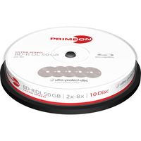 PRIMEON BD-R DL 50GB/2-8x Cakebox (10 Disc) ultra-protect-disc Surface