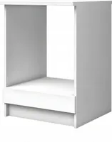 Szafka Kuchenna Stojąca pod Piekarnik 60x60x82 Biała Matowa Z Blatem