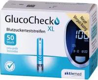 Glucocheck XL testovací proužky na glykémii 50 ks
