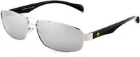 Pilotenbrille Pornobrille Sonnenbrille Fliegerbrille Herren Damen 2138 Silber