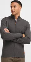 Blend BHNorman Herren Strickjacke Cardigan Feinstrick Pullover mit Stehkragen Reißverschluss Rippbündchen Baumwollmischung Regular fit