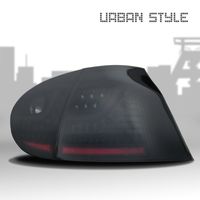 Original JOM URBAN LED Rückleuchten Schwarz Smoke SET für VW Golf 5 V MK5 Limo