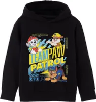Paw Patrol - "Team" Kapuzenpullover für Jungen NS7624 (116) (Schwarz)