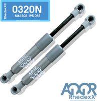 2x Gasdruckfeder Ersatz LIFT-O-MAT 320N 195mm Gasdruckdämpfer Kesseböhmer Liftomat