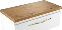 paplinskimoebel Girona Waschtischplatte für Aufsatzbecken Waschbecken, 80 x 40 x 3,6 cm Arbeitsplatte für das Badezimmer, Arbeitsplatte für Aufsatzwaschtische