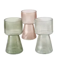 Vase Imano, 3 sort. H=18 cm
