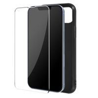 360 Grad Schutz-Set Apple iPhone 13 Pro Max: schwarze Hülle + Schutzfolie