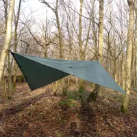 DD Tarp Regendach 3,5 x 3,5 m olivgrün