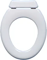 SITZPLATZ® WC-Sitz-Puffer Nr. 31, Auflagestopfen für Toilettensitz, Abstandhalter für WC-Brille, Dämpfer, Weiß