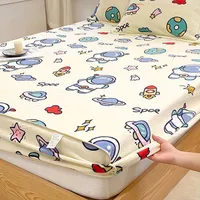 360Home Fleece Spannbetttuch Kinder kuschelig Bettlaken Spannbettlaken Beige 120*200cm