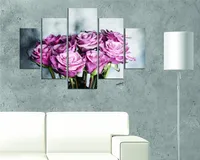 Wallity, ST109- MIR2909, farebný, plátno, 92 x 56 cm, 100% MDF (hrúbka: 3 mm)