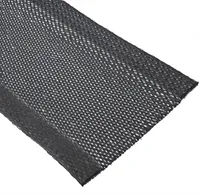InLine® Kabelschlauch, Gewebeschlauch mit Klettverschluss, 1m x 40mm schwarz