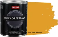 OELLERS Premium Heizkörperlack 1L RAL 1004 Goldgelb Heizungsfarbe Heizungslack Heizkörperfarbe
