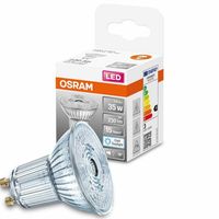 OSRAM LED Star PAR16 35 LED-Reflektorlampe mit 36 Grad Abstrahlwinkel, GU10 Sockel, Tageslichtweiß (6500K), Ersatz für herkömmliche 35W-Spotlampen, 1er-Pack