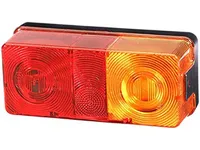 Rücklicht links Halogen mit Dichtung HELLA für AEBI BOMAG HYMER JOHN DEERE
