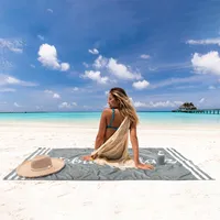 HOMELEVEL Strandtuch XXL Handtuch 90x180cm - Strandhandtuch Badetuch Strandlaken - schnelltrocknend saugfähig - Badelaken Badehandtuch - div. Farben