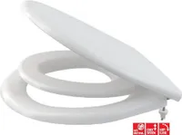 Alcadrain WC dosky - WC doska s integrovanou vložkou, Antibacterial, SoftClose, biela A606