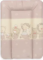 Ceba Baby Wickelauflage 50x70 cm Wickelunterlage Wickeltischauflage - Abwaschbar - Tierbabies Sterne