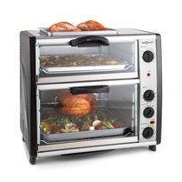 All-You-Can-Eat Doppel-Backofen Grillplatte 42 Liter 2350 Watt