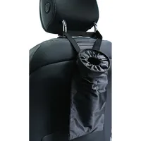 Baseus - Kompakter Abfalleimer Mülleimer fürs Auto - inkl. 90 Abfallsäcke -  schwarz