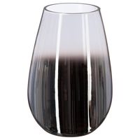 Gewölbte Vase - Glas - H23 cm - Atmosphera créateur d'intérieur