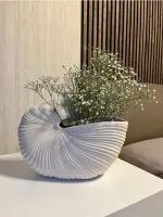 MNZ-Dekorativní váza s mušlemi Minimal