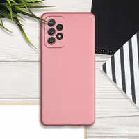 kwmobile Case kompatibel mit Samsung Galaxy A52 / A52 5G / A52s 5G Hülle - Schutzhülle aus Silikon metallisch schimmernd - Handyhülle Metallic