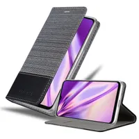 Cadorabo Hülle für Samsung Galaxy A13 5G Schutzhülle in Grau Handy Hülle Etui Book Case Cover