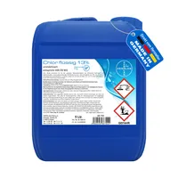 Chlor flüssig 5 Liter (6 Kg) unstabilisiert mit 13% Chlor - Hochwirksame Wasserdesinfektion für Pools, Whirlpools und SwimSpa´s