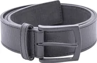 Duke - Opasok "D555 Ozzy", matný, lepený kožený - pánsky DC259 (96 cm) (čierny)
