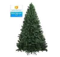Tannenbaum künstlich 180 cm - Weihnachtsbaum grün - naturgetreue Nordmanntanne - täuschend echt mit Ständer (Modell Premium)