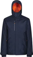 Regatta - Bunda "Thermogen", nepremokavá, vyhrievaná pre mužov RG5581 (S) (Navy blue/Orange)